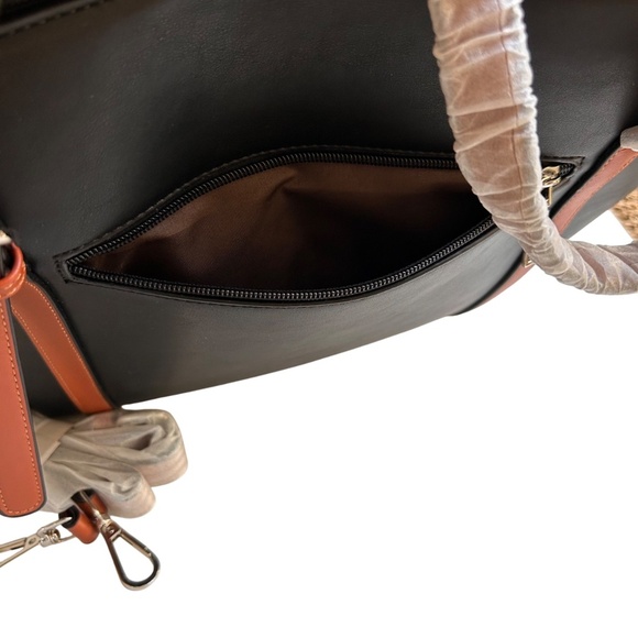 NWT CLUCI Vegan Leather Briefcase Bag - Picture 11 of 12